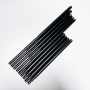 Anodized Black Aluminum Adjustable Pole With Internal Friction Lock No-rotation
