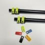 Custom Color Clip Strong Aluminum Extension Pole with Flip Lock Pro