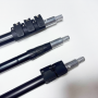 Custom 2.5 Meters Aluminum Telescopic Pole Extendable Rod with Flip Lock/Twist Lock for Cleaning Tool